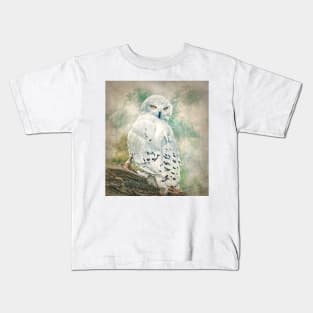 Snowy owl Kids T-Shirt